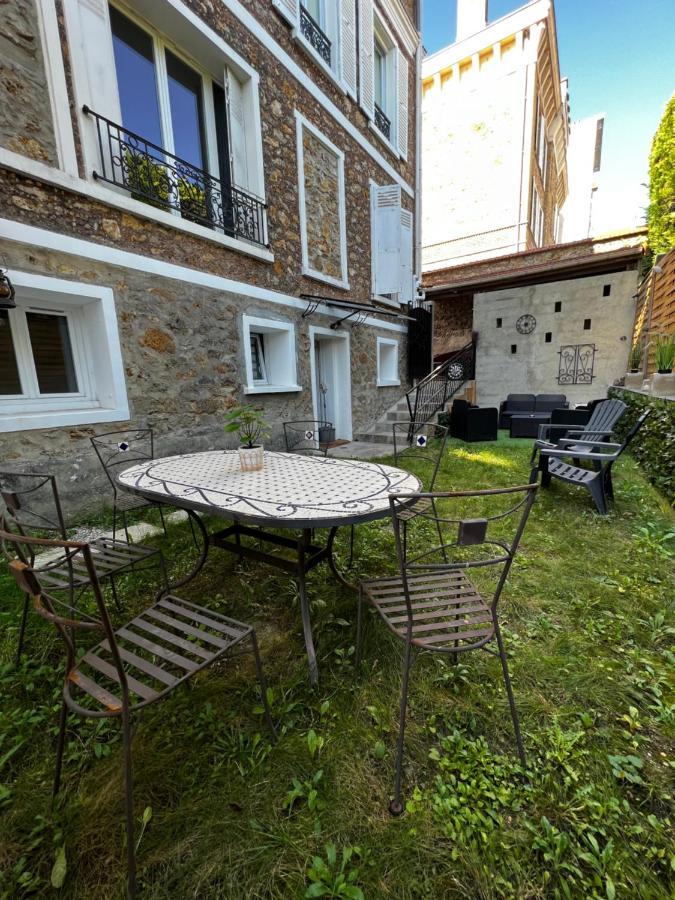 Apartamento Superbe Appart Avec Jardin Prive Proche Paris Nogent-sur-Seine Exterior foto