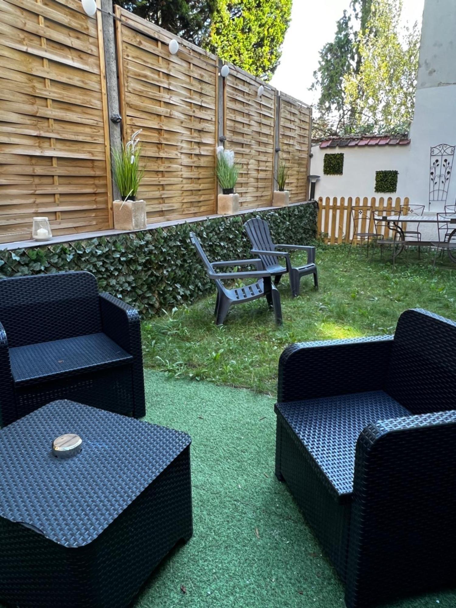 Apartamento Superbe Appart Avec Jardin Prive Proche Paris Nogent-sur-Seine Exterior foto
